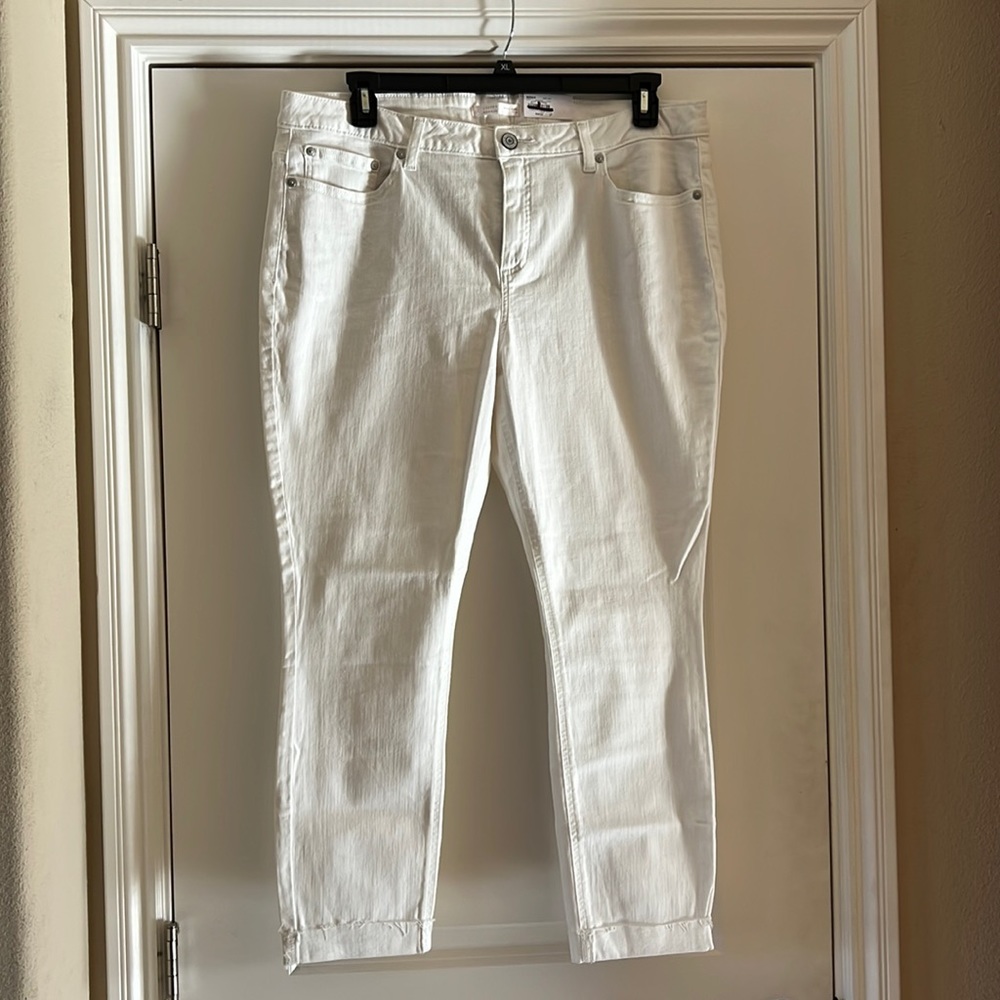 Lauren Conrad white jeans